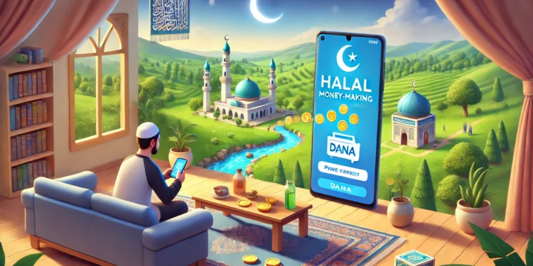Game Penghasil Uang Dana Halal