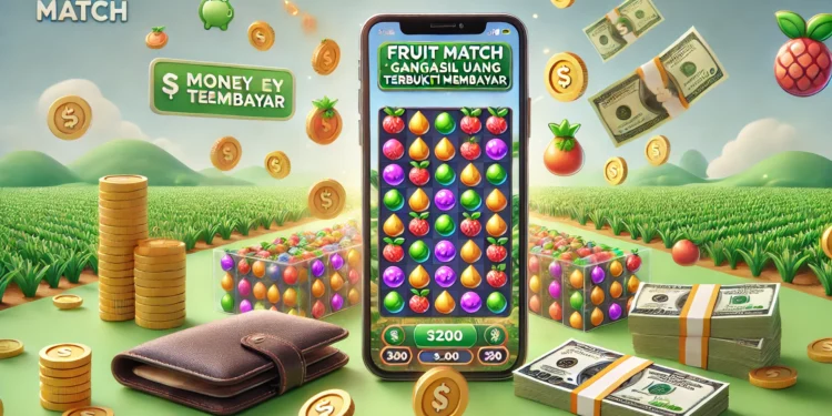 Game Penghasil Uang Fruit Match Terbukti Membayar