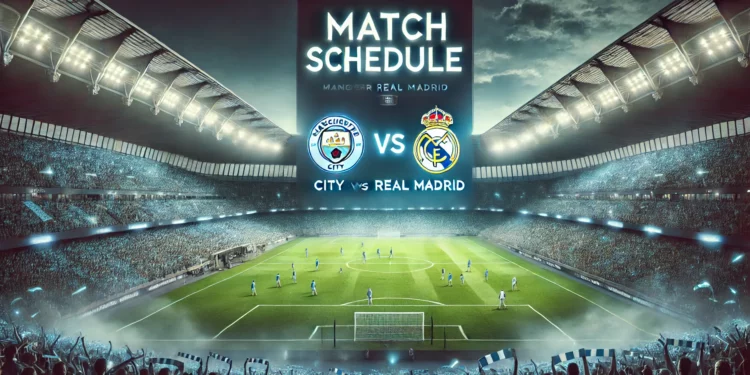 Jadwal City vs Madrid