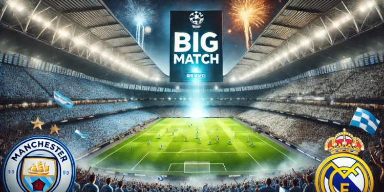 Pertandingan City vs Madrid