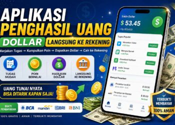 Aplikasi Penghasil Uang Dollar