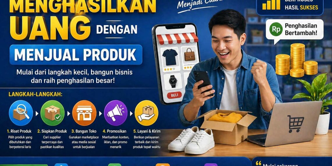 Cara Menghasilkan Uang Dengan Menjual Produk
